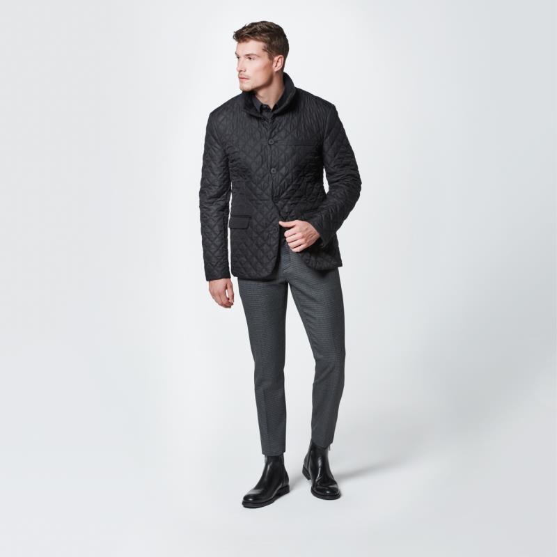 Porsche Design Diamond Quilt Airlift Jacket Bunda Blejzr prošívaný černý