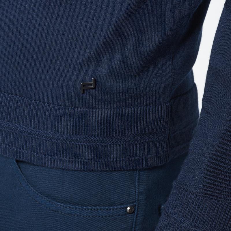 Porsche Design Button Tec Cardigan Svetr kardigan vlněný