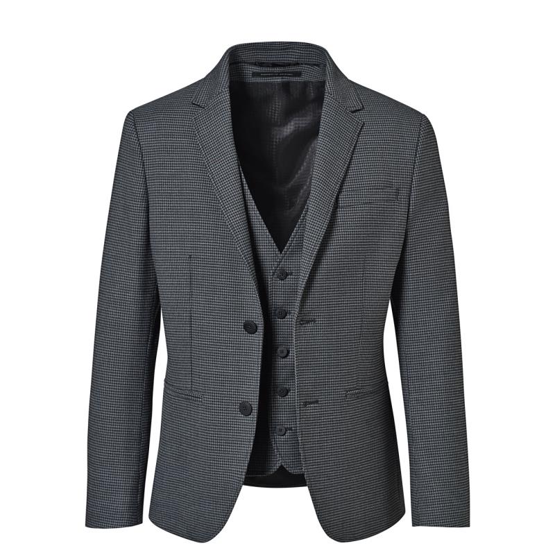 Porsche Design P 1140 M Houndstooth Hybrid Blazer barva "sůl/pepř"