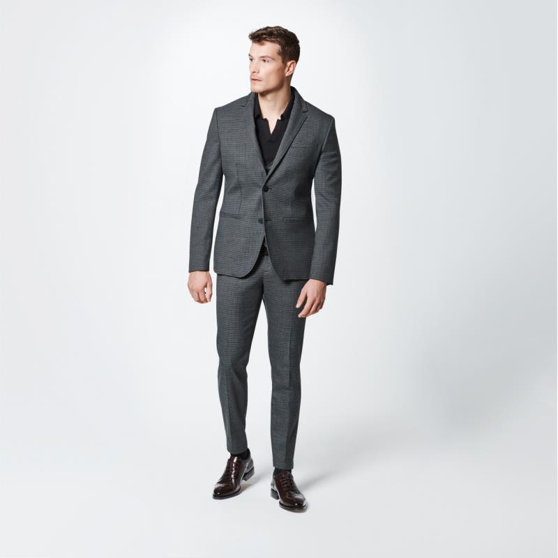 Porsche Design P 1140 M Houndstooth Hybrid Blazer barva "sůl/pepř"