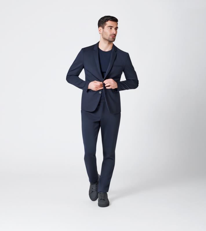 Porsche Design P 1140 M 2-Button Bi-Stretch Jersey Blazer Bunda