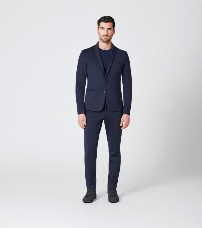 Porsche Design P 1140 M 2-Button Bi-Stretch Jersey Blazer Bunda