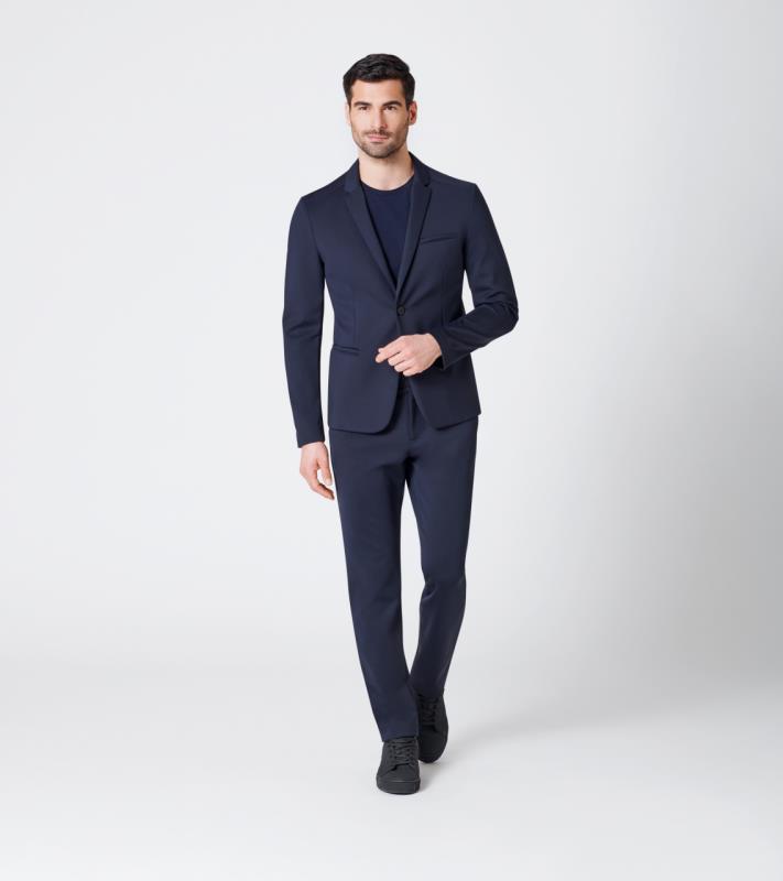 Porsche Design P 1140 M 2-Button Bi-Stretch Jersey Blazer Bunda