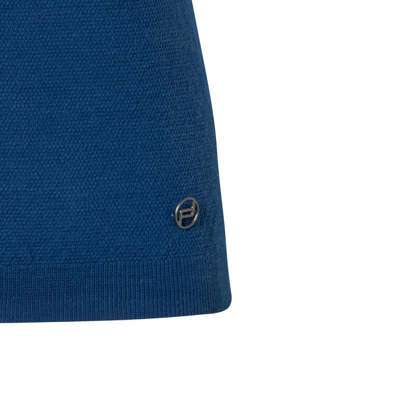 Porsche Design Knit Polo Shirt Tričko s límečkem blue modrá vel. S