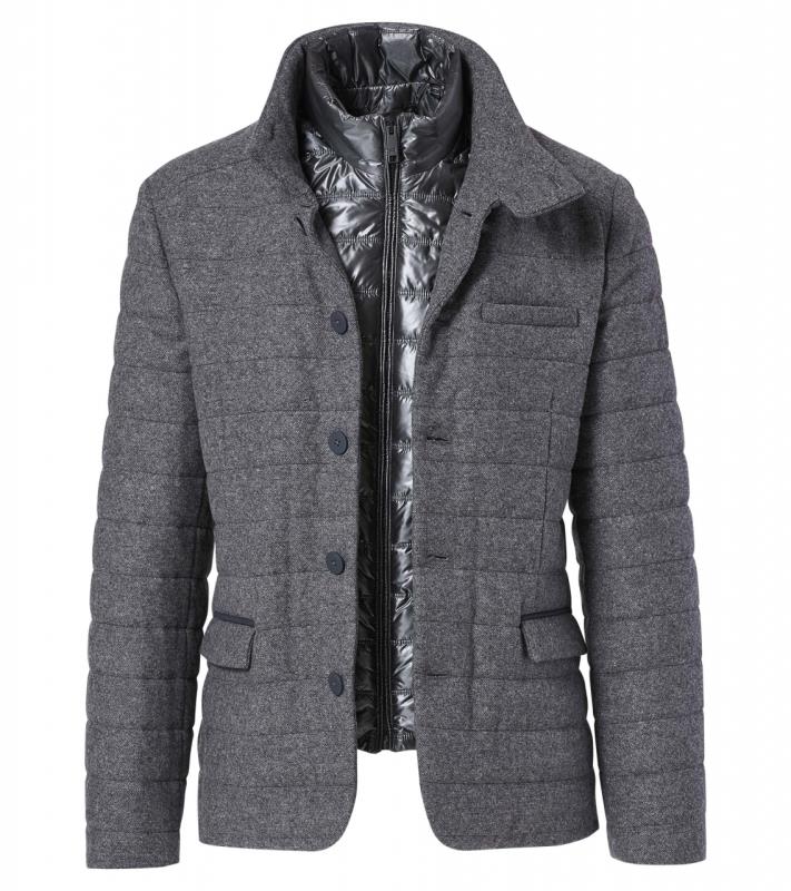 Porsche Design P 1140 M Formal Quilted Flanell Jacket kabát