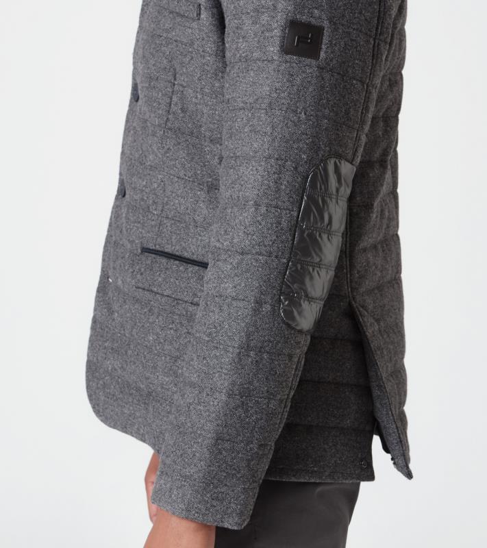 Porsche Design P 1140 M Formal Quilted Flanell Jacket kabát
