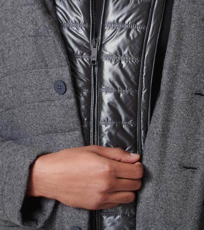 Porsche Design P 1140 M Formal Quilted Flanell Jacket kabát