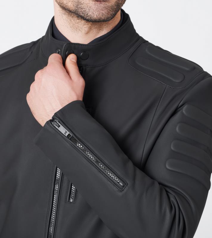 Porsche Design P 1140 M Futurisitc MotoX Leather Biker Bunda moto kožená