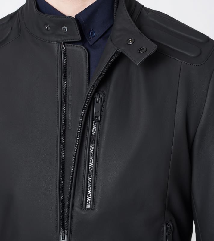 Porsche Design P 1140 M Futurisitc MotoX Leather Biker Bunda moto kožená