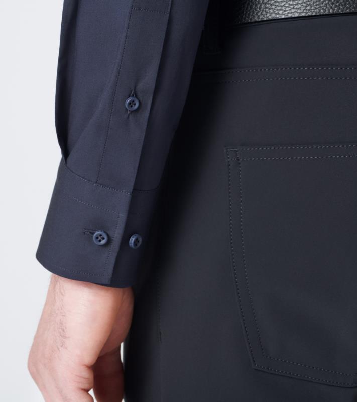 Porsche Design LUXE PD ICON BUTTON DOWN SHIRT Košile námořní modrá navy blazer