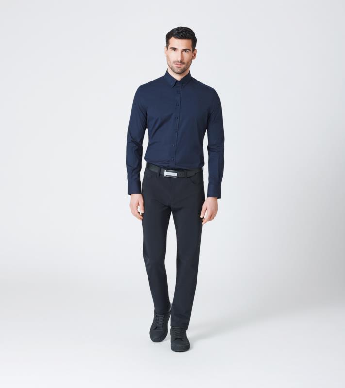 Porsche Design LUXE PD ICON BUTTON DOWN SHIRT Košile námořní modrá navy blazer