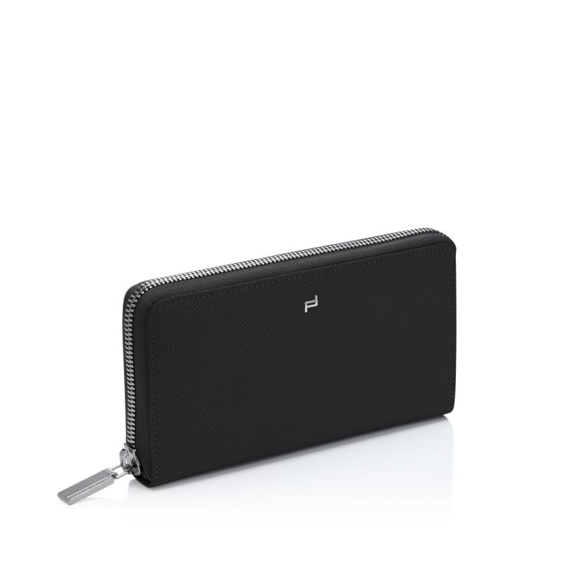 Porsche Design P 3340 French Classic 4.0 Purse LH15 černá