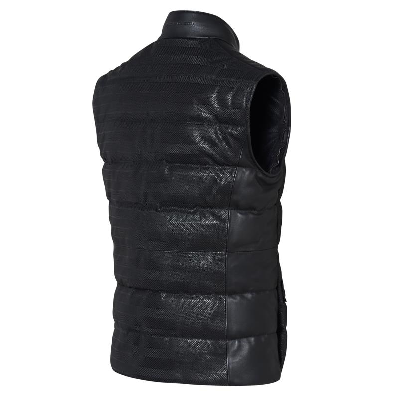 Porsche Design P 1140 M 2in1 Leather Hybrid Jacket vel.48 Kožená bunda