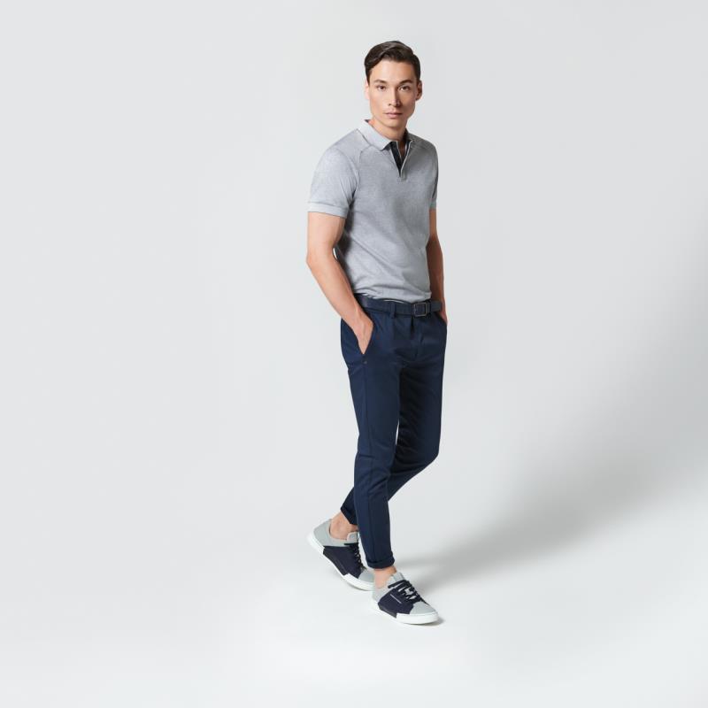 Porsche Design Hidden Placket Polo Tričko s límečkem