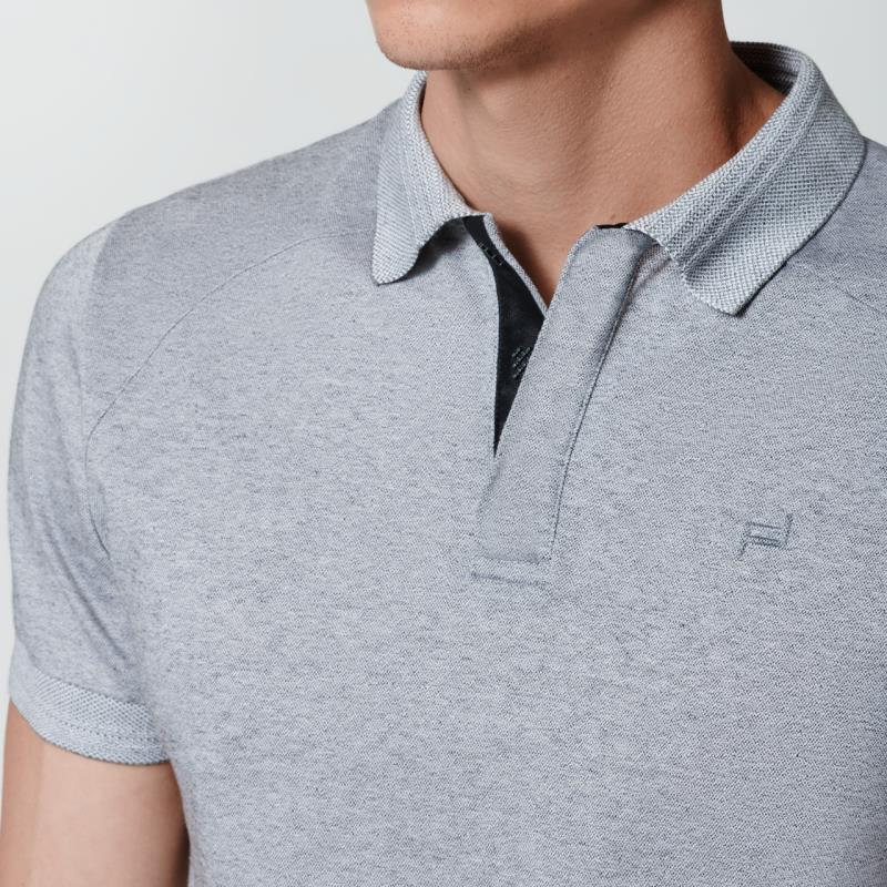 Porsche Design Hidden Placket Polo Tričko s límečkem