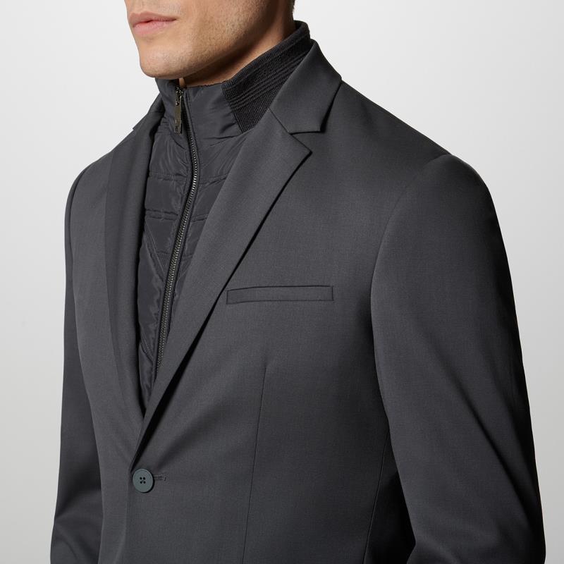 Porsche Design Hybrid Fitted Blazer Blejzr s odepínací vložkou