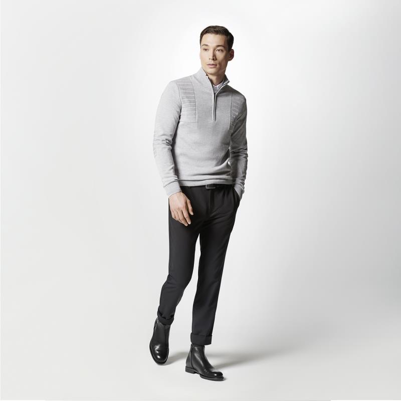 Porsche Design Motocross Sweater Svetr vlněný se zipem u krku