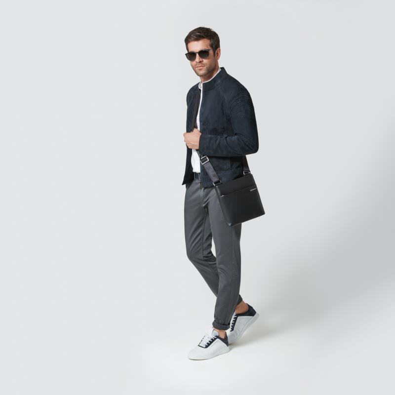 Porsche Design XL EXTRALIGHT CALF PERFORATED SNEAKER Obuv módní béžová námořní modrá beige navy blazer