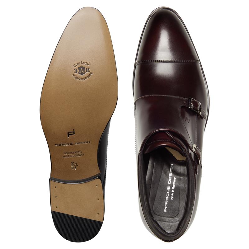 Porsche Design Business Casual GY Calf Double Monk Obuv formální