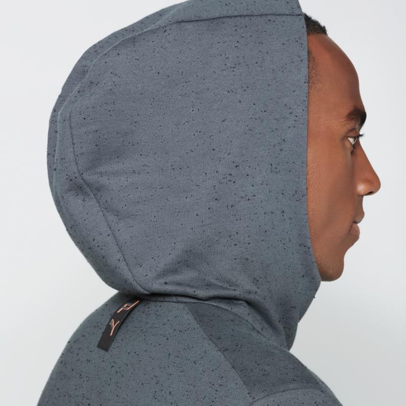 Porsche Design Classic Fullzip Hoodie Mikina s kapucí šedá asfalt