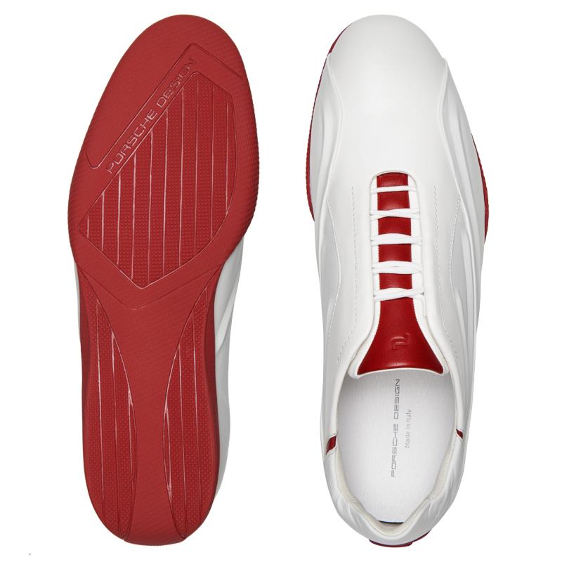 Porsche Design Racer Flyline Nappa White Edition Obuv módní bílá white