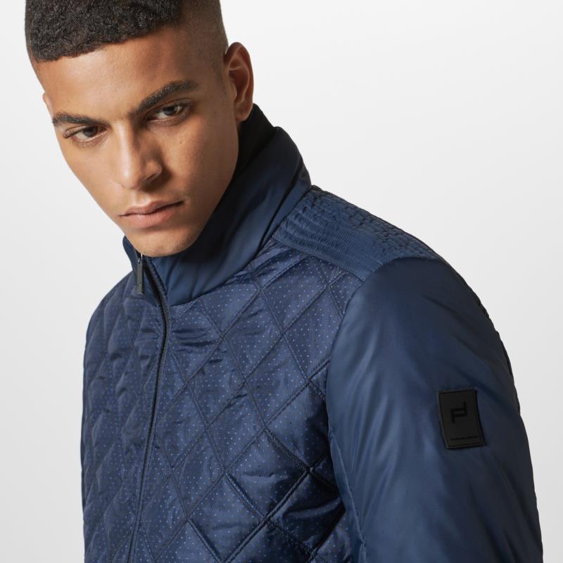Porsche Design Cabrio Quilted Mix Jacket Bunda prošívaná