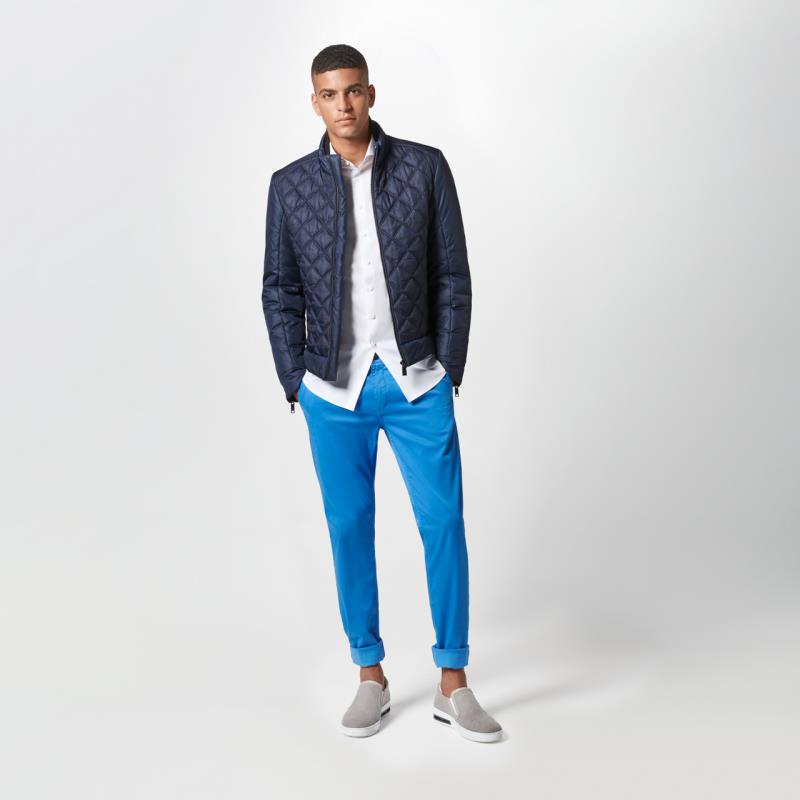 Porsche Design Cabrio Quilted Mix Jacket Bunda prošívaná