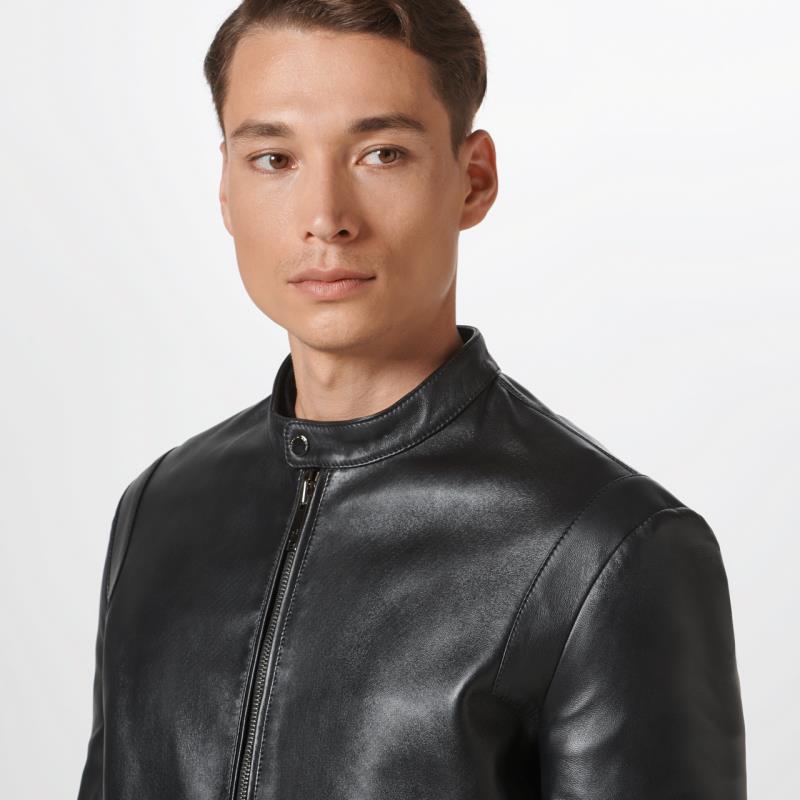 Porsche Design Bi-Coloured Motocross Jacket Bunda kožená