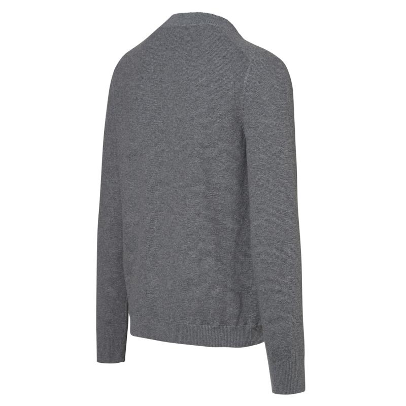 Porsche Design Structured Zip Cardigan Svetr se zipem