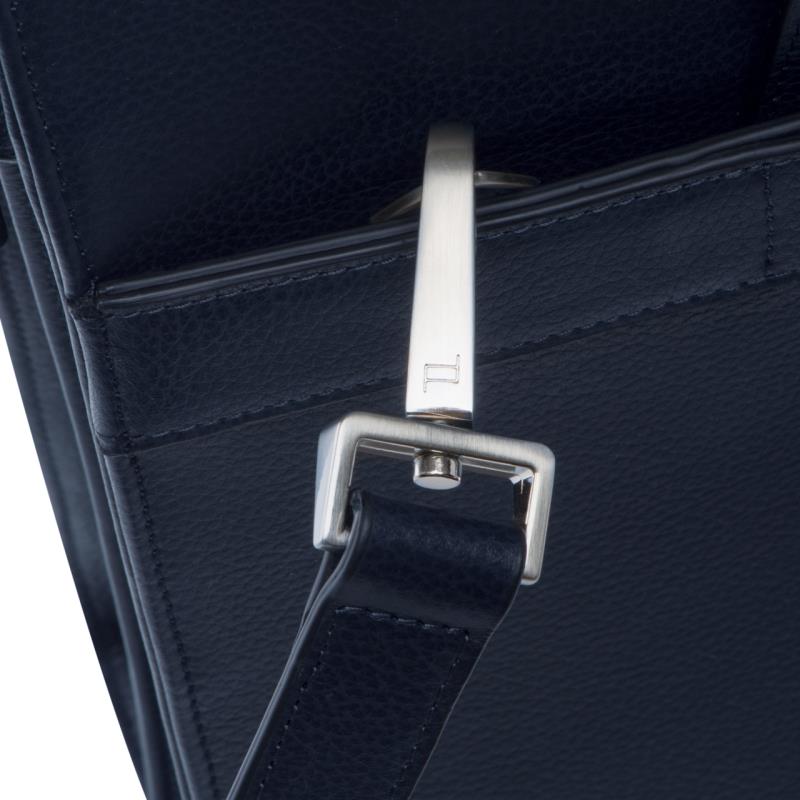 Porsche Design French Classic 4.1 Business Tote Kožená manažerská taška tmavě modrá deep blue