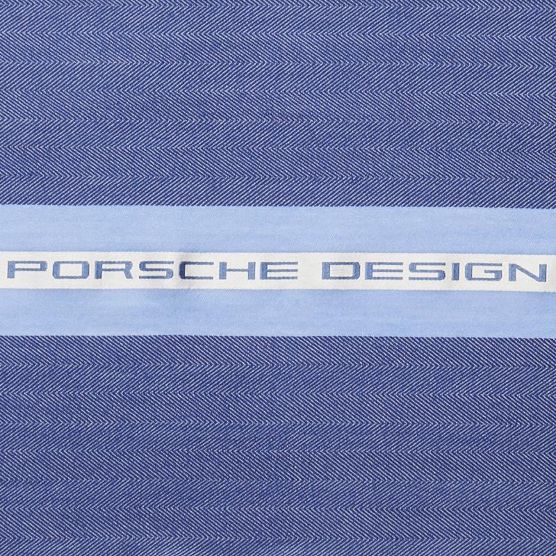 Porsche Design Formal Striped Scarf Šála vlněná s hedvábím