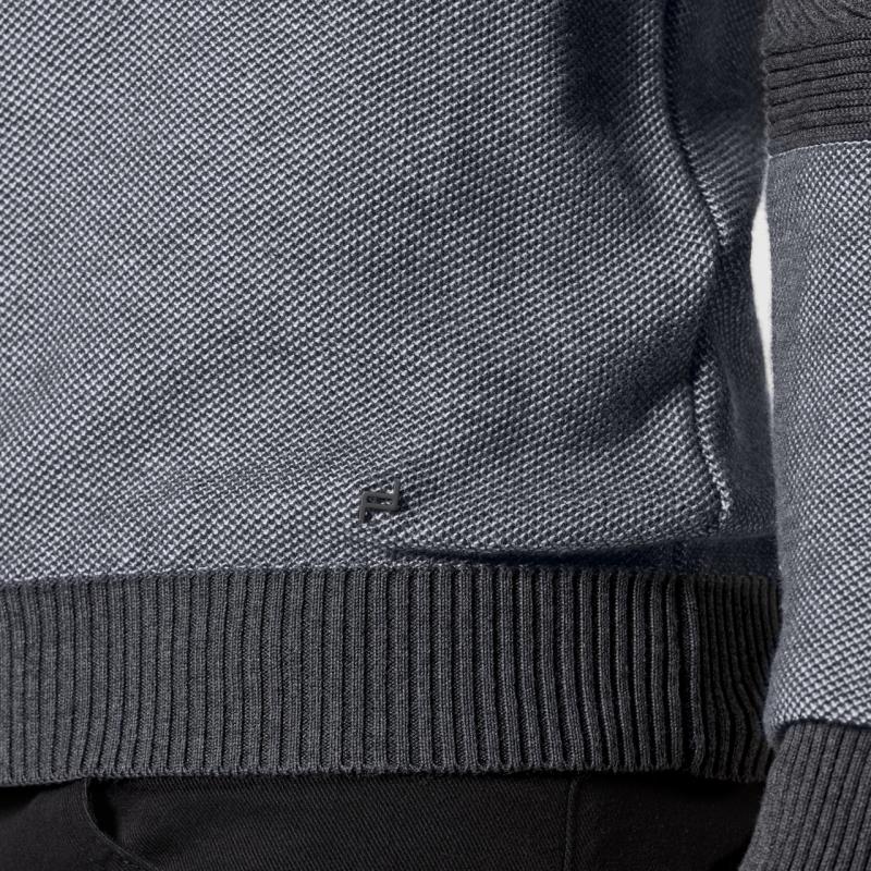 Porsche Design Racing Detailed Crew-Neck Svetr bavlněný pulovr
