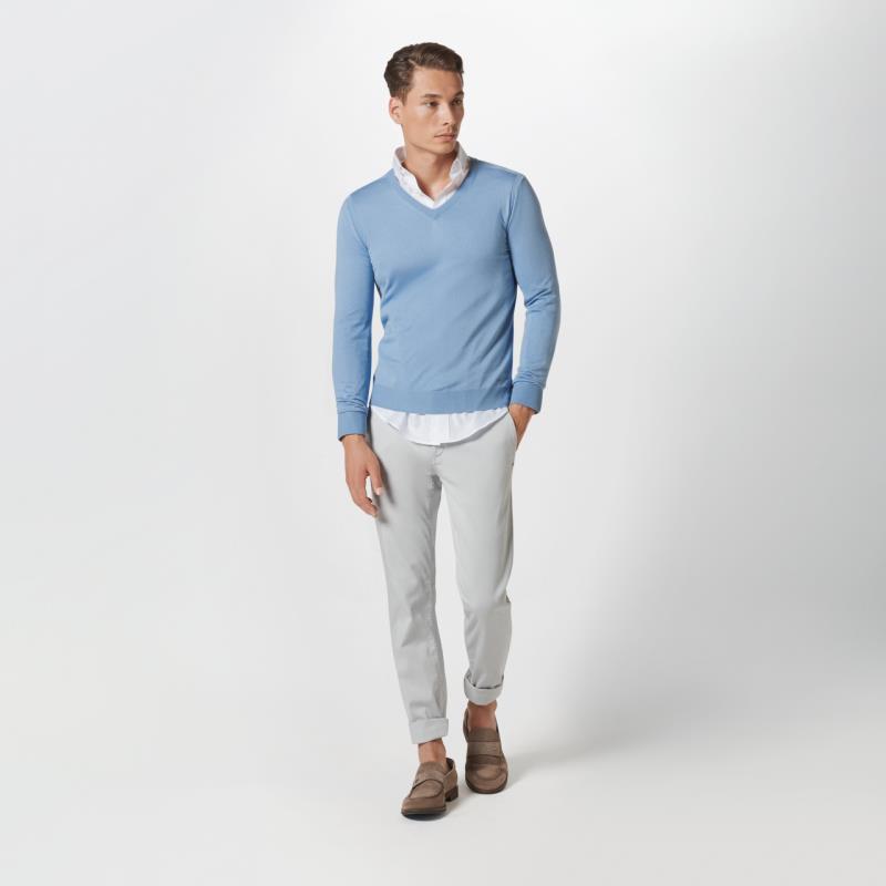 Porsche Design Basic Sweater Svetr hedvábný s kašmírem
