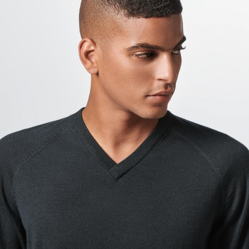 Porsche Design Evoknit V-Neck Svetr s výstřihem do V