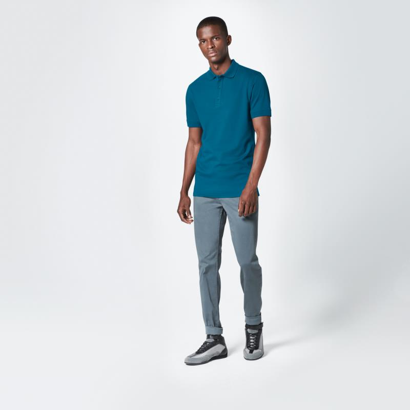 Porsche Design P-Icon Polo Tričko s límečkem modré