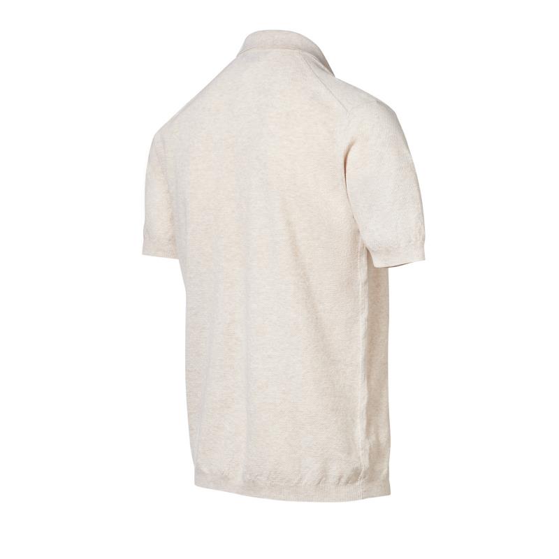 Porsche Design Basic Fashion Polo Tričko s límečkem béžové
