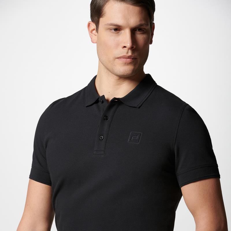 Porsche Design P-Icon Polo Tričko s límečkem černé