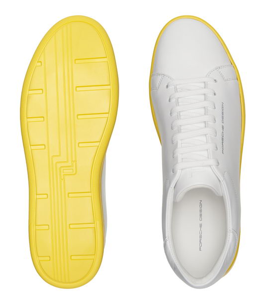 Porsche Design CUPSOLE CALF SNEAKER Obuv módní white/celandine  bílá/vlaštovičník