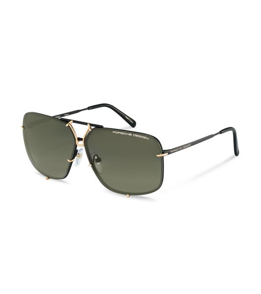 Porsche Design SUNGLASSES P´8928 Sluneční brýle černá zlatá