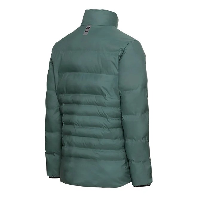 Porsche Design LIGHT PADDED JACKET Bunda pánská zimní stříbrná borovice silver pine