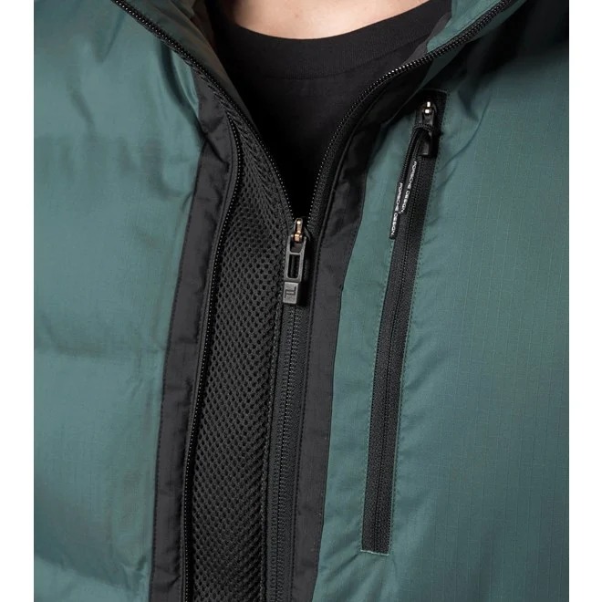 Porsche Design LIGHT PADDED JACKET Bunda pánská zimní stříbrná borovice silver pine