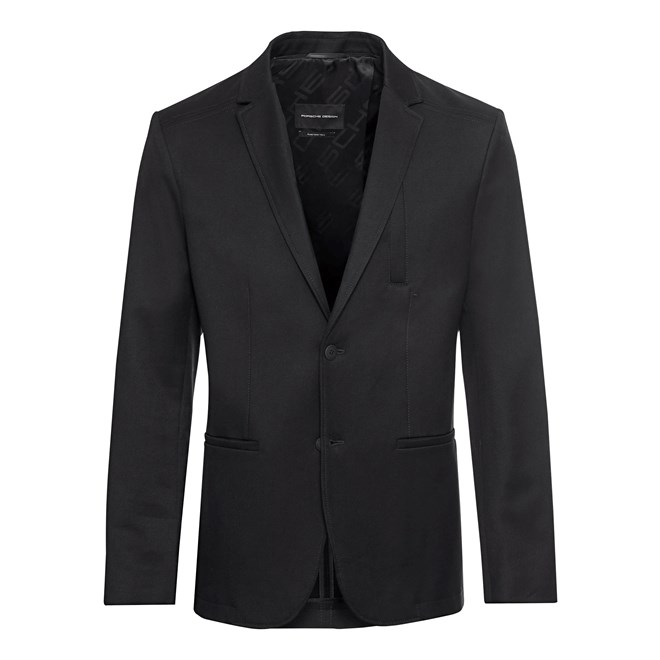Porsche Design TEC HYBRID BLAZER Kabát a sako v jednom černá jet black