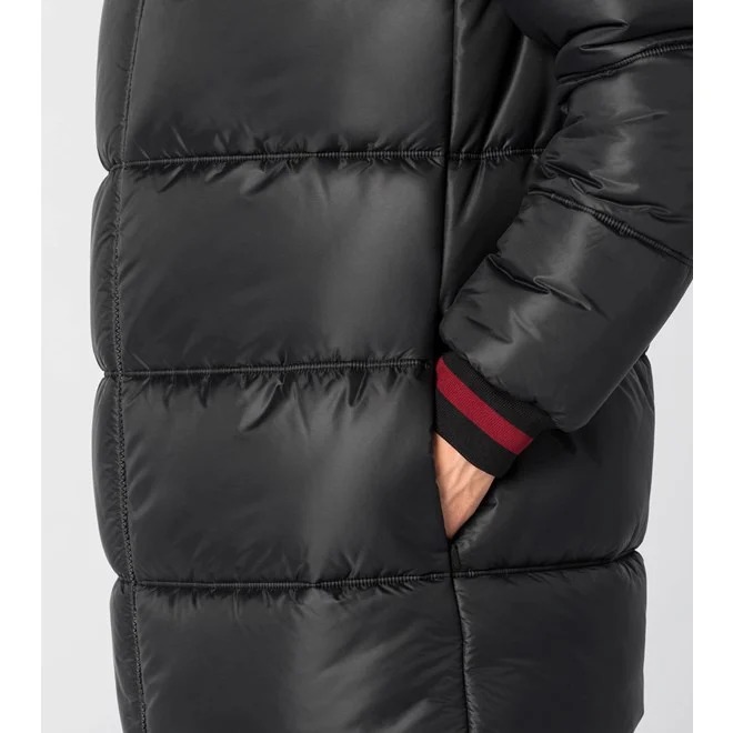 Porsche Design FIBRE FILL LIGHTWEIGHT PARKA Pánská bunda odlehčená černá jet black