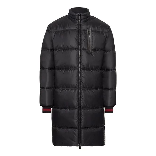 Porsche Design FIBRE FILL LIGHTWEIGHT PARKA Pánská bunda odlehčená černá jet black