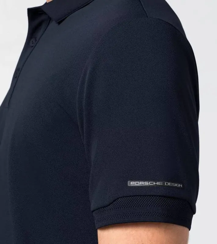PORSCHE DESIGN Men's Polo Shirt Tričko s límečkem a knoflíčky bílá