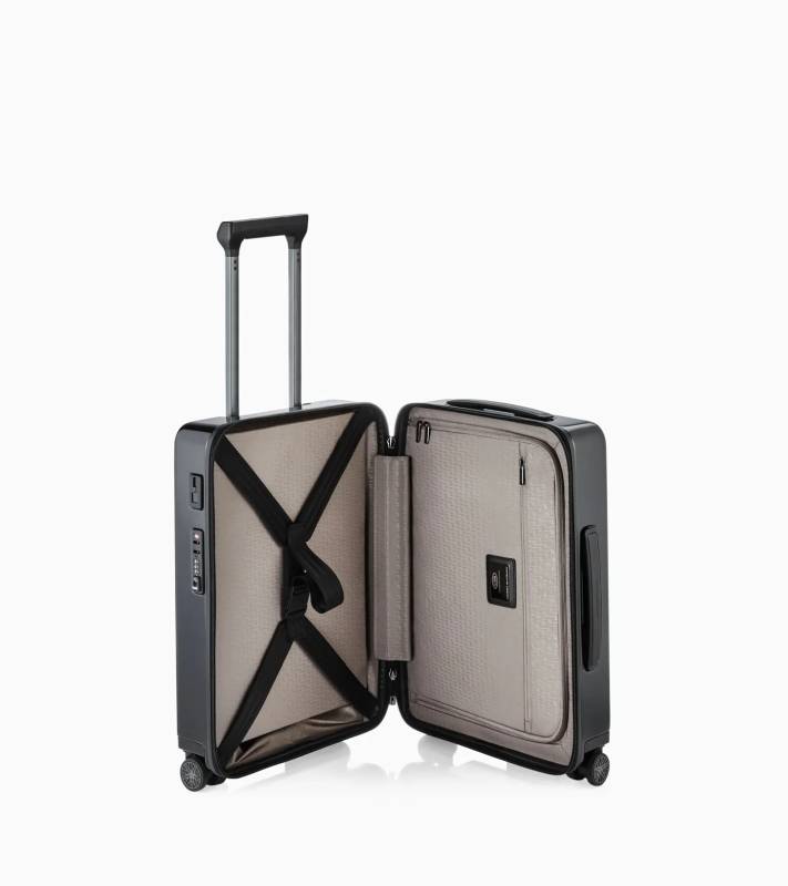 PORSCHE DESIGN Roadster Hardcase 4W Trolley S Zavazadlo kufr skořepinový velikost S žlutý TSA USB
