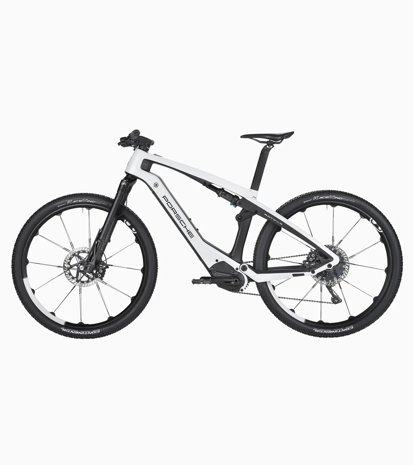 PORSCHE DESIGN eBike Sport Jízdní elektrokolo Sport 29" velikost L 180 - 194 cm do 120kg bíločerné karbonový rám