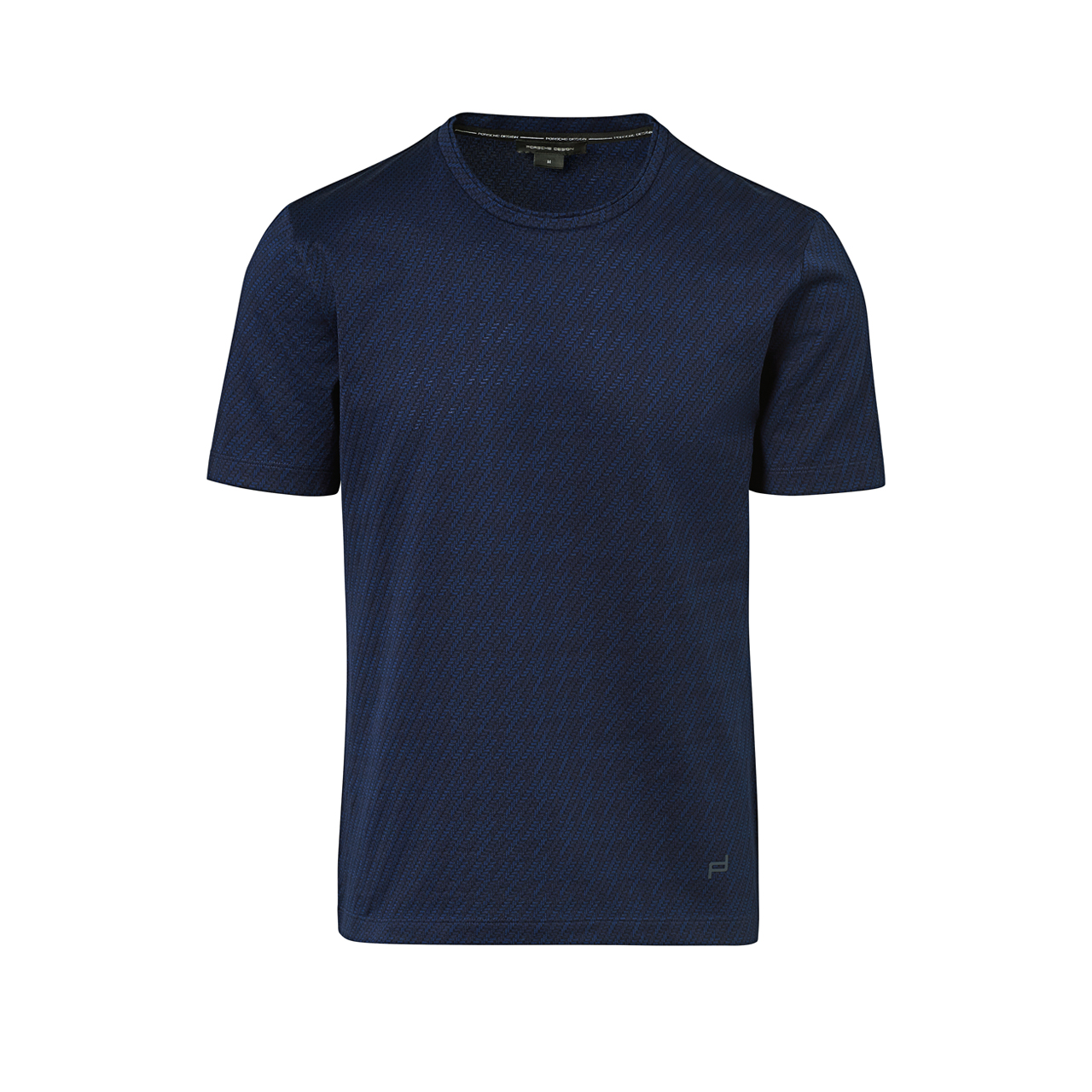 Porsche Design P 1110 M Tec Flex Tee Tričko s kulatým výstřihem námořní modrá