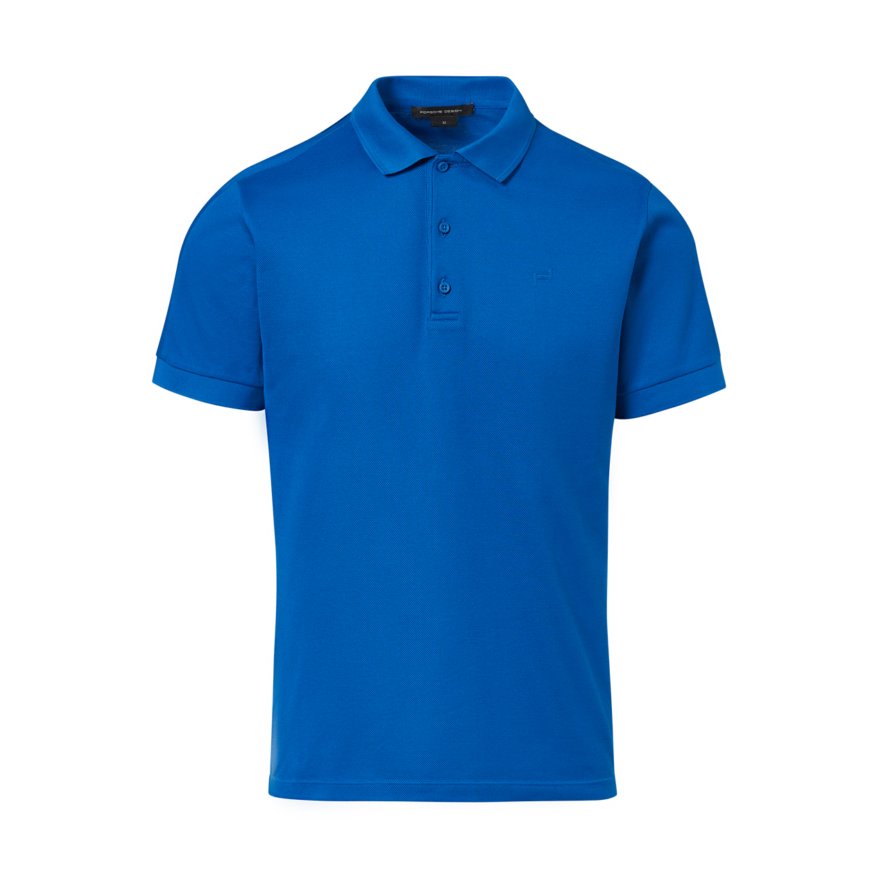 Porsche Design Racing Detailed Polo Tričko s límečkem modré