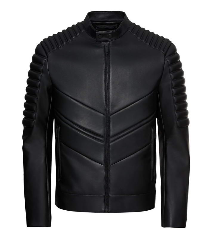 Porsche Design ICONIC MOTOX LEATHER JACKET bunda moto černá kůže
